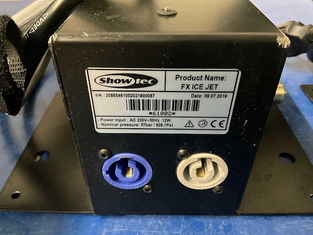Showtec fc ice jet co2 shooter (2x) - afbeelding 5 van  5