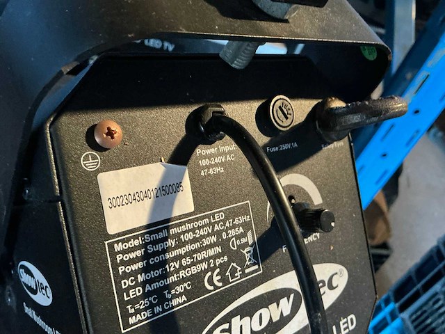 Showtec led paddestoel lichteffect - afbeelding 7 van  7