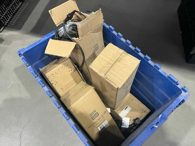 Showtec led rubber net light (288 led’s (5x) - afbeelding 3 van  3