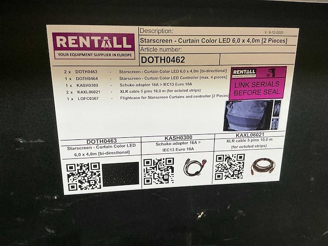 Showtec mk1 starscreen (4x) - afbeelding 5 van  5