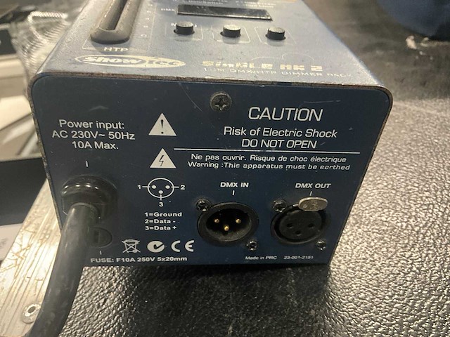 Showtec mk2 dimmer (4x) - afbeelding 4 van  5