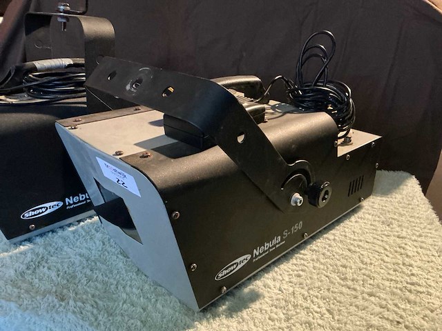 Showtec nebula s-150 sneeuwmachine (2x) - afbeelding 2 van  7