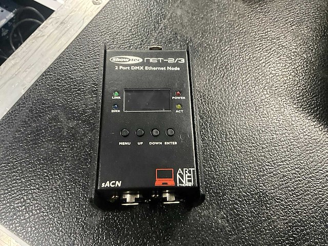 Showtec net-2/3 dmx-netwerkconverter (3x) - afbeelding 2 van  6