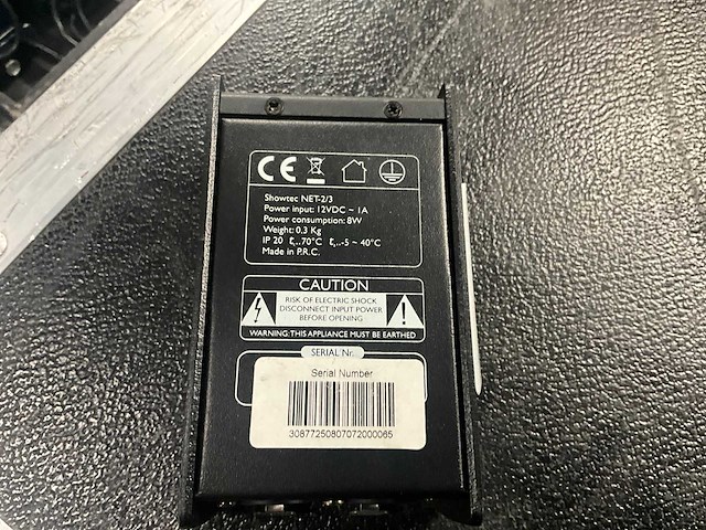 Showtec net-2/3 dmx-netwerkconverter (3x) - afbeelding 5 van  6