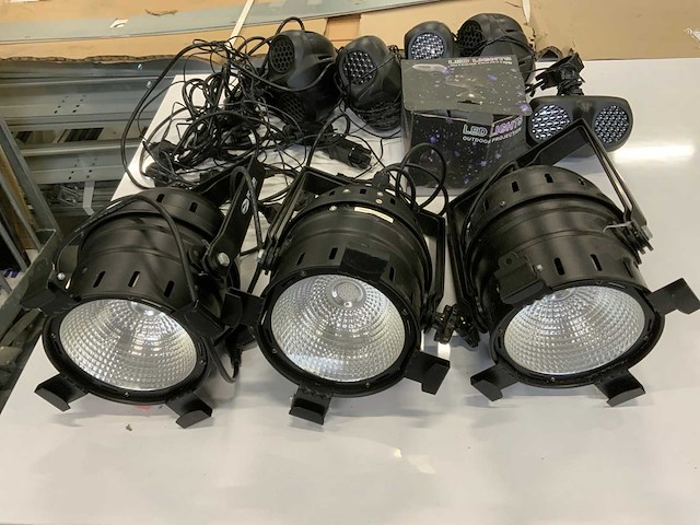 Showtec p56-90 rgb spotlight en projectors (10x) - afbeelding 1 van  3