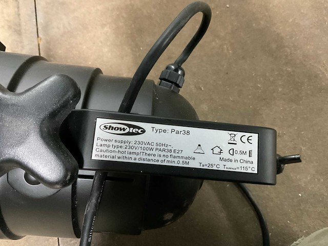 Showtec par38 feestverlichting - afbeelding 4 van  5