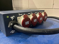 Showtec ps-6304 krachtstroomverdeler 19” - afbeelding 5 van  5