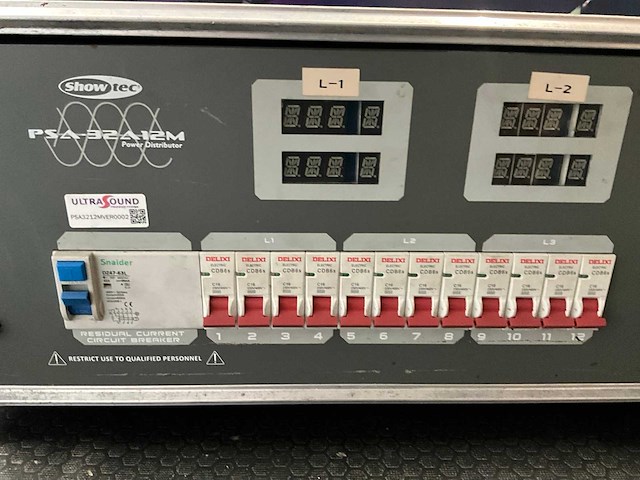 Showtec psa-3212-m power 400v - afbeelding 2 van  5