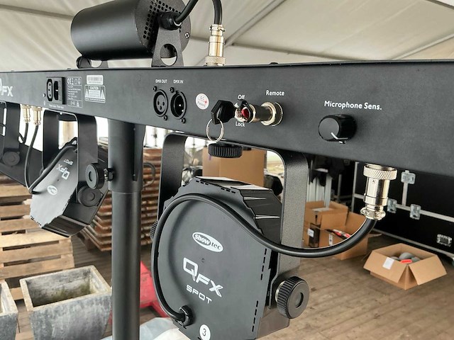 Showtec qfx lichtset (2x) - afbeelding 5 van  10