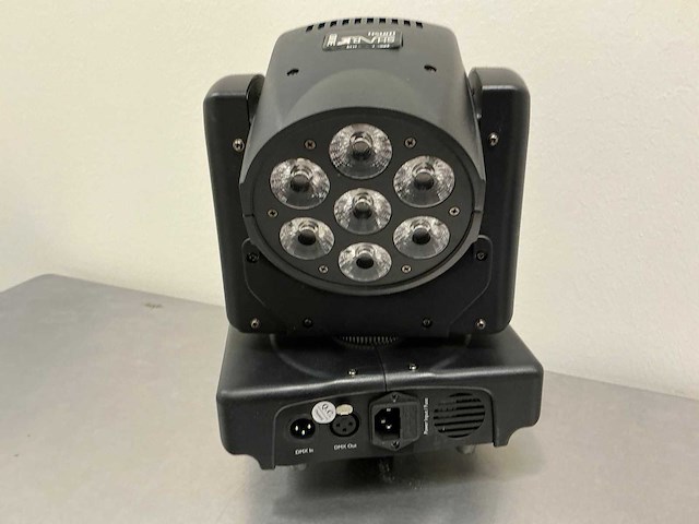 Showtec shark wash one led-moving head (2x) - afbeelding 8 van  20