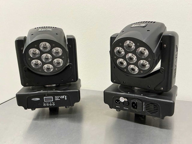 Showtec shark wash one led-moving head (2x) - afbeelding 1 van  20