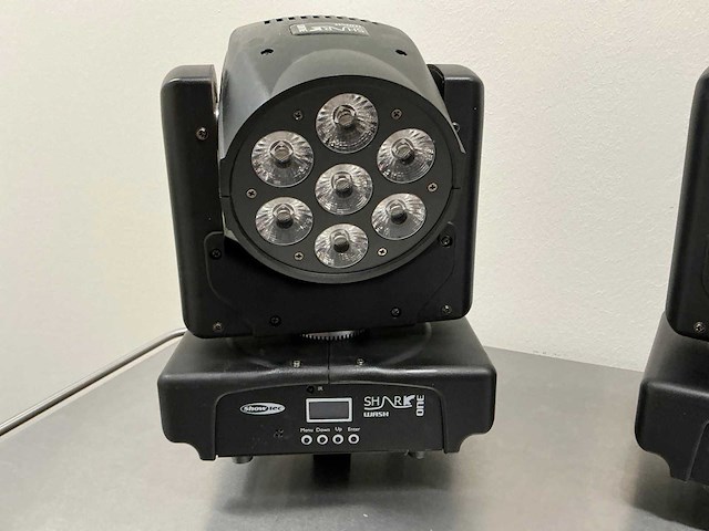 Showtec shark wash one led-moving head (2x) - afbeelding 12 van  20
