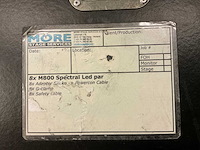 Showtec spectral m800 led spot (8x) - afbeelding 6 van  6