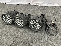 Showtec spectral m800 spotlight (3x) - afbeelding 5 van  6