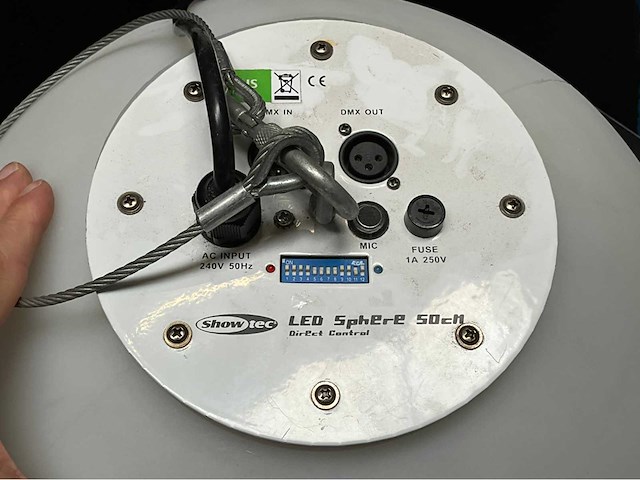 Showtec sphere led bol - afbeelding 2 van  3