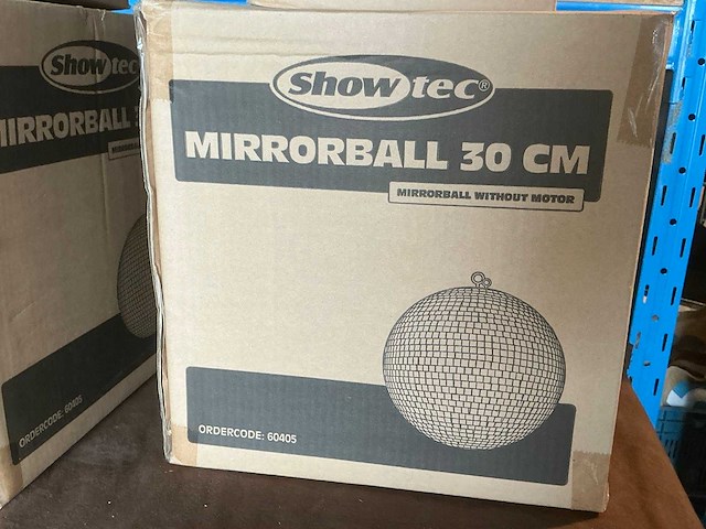 Showtec spiegelbol (2x) - afbeelding 3 van  3