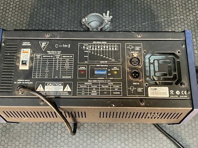 Showtec titan strobe 1500w stroboscoop - afbeelding 6 van  8