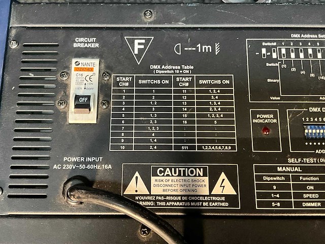 Showtec titan strobe 1500w stroboscoop - afbeelding 7 van  8