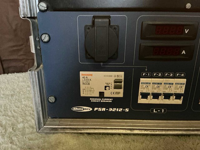 Showtech psa-3212-5 powerdistributor - afbeelding 3 van  5