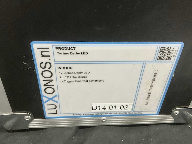 Showtech techno derby led effect (2x) - afbeelding 5 van  5