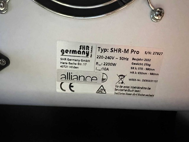Shr germany - 2022 - shr-m pro - afbeelding 5 van  6