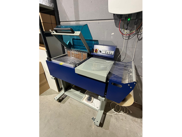 Shrink wrapping machine (krimpfoliemachine), de wit, 2075st, blauw, 12-2018 - afbeelding 1 van  5
