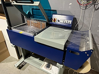 Shrink wrapping machine (krimpfoliemachine), de wit, 2075st, blauw, 12-2018 - afbeelding 1 van  5