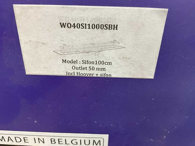 Shuffle douchegoot 100cm - afbeelding 6 van  7