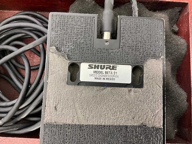 Shure - beta 91 - grensvlak-microfoon - afbeelding 3 van  4