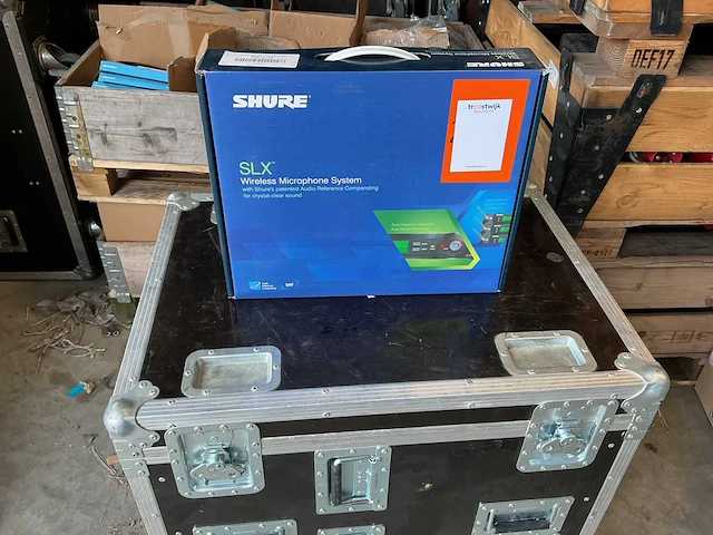 Shure - shire slx wireless microphone system microphone - microphone - afbeelding 1 van  3