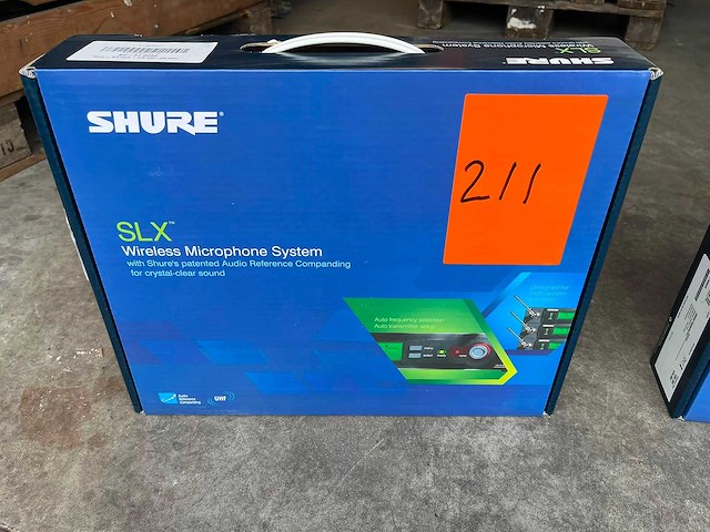 Shure - slx14/lc k3e - microphone - afbeelding 1 van  2