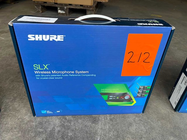 Shure - slx14/lc k3e - microphone - afbeelding 1 van  2
