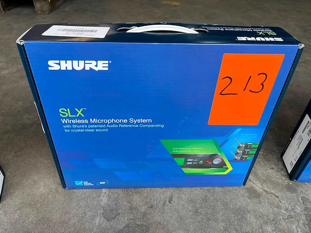 Shure - slx14/lc k3e - microphone - afbeelding 1 van  2