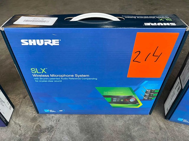 Shure - slx14/lc k3e - microphone - afbeelding 1 van  2