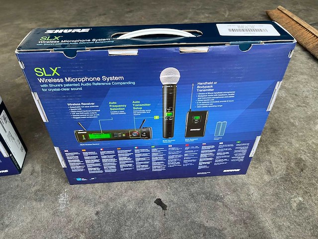 Shure - slx14/lc k3e - microphone - afbeelding 2 van  2