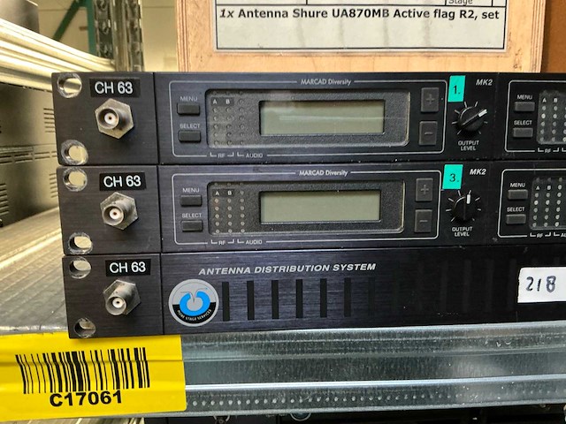 Shure - wireless transmitters (4x) - afbeelding 3 van  7