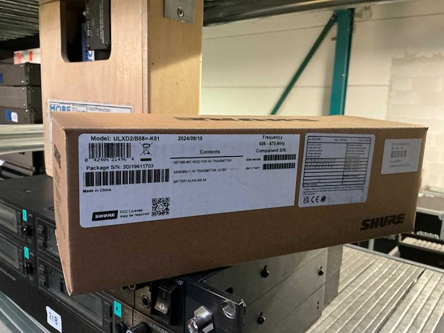 Shure - wireless transmitters (4x) - afbeelding 5 van  7