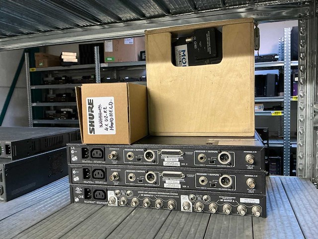 Shure - wireless transmitters (4x) - afbeelding 6 van  7