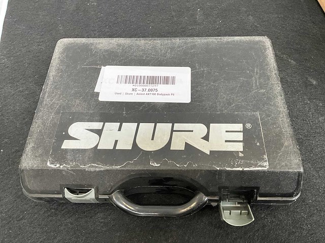 Shure axient axt100 beltpack (2x) - afbeelding 3 van  3