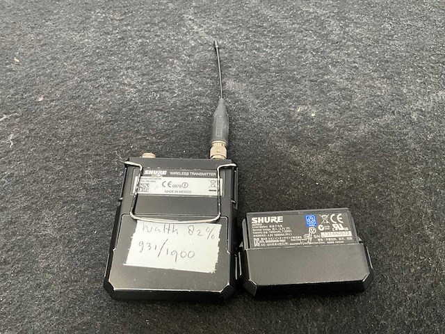 Shure axient axt100 beltpack - afbeelding 2 van  3