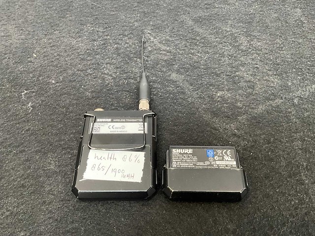 Shure axient axt100 beltpack - afbeelding 2 van  3