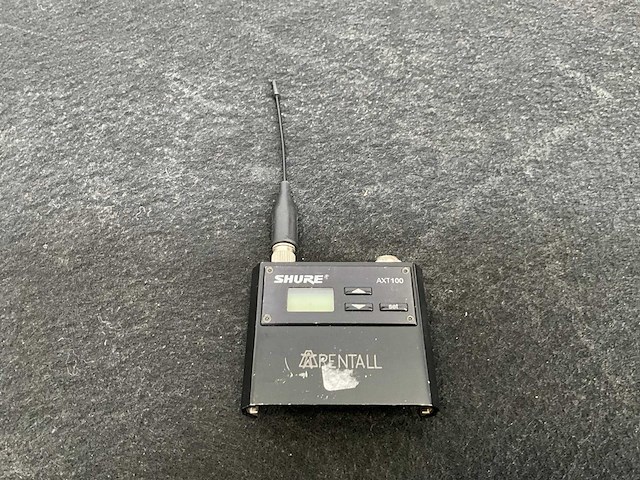 Shure axient axt100 beltpack - afbeelding 1 van  3