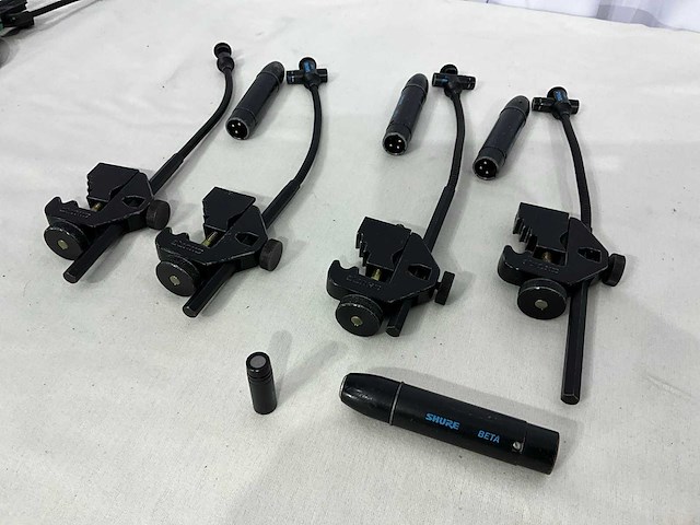 Shure beta 98 microfoon (4x) - afbeelding 1 van  5