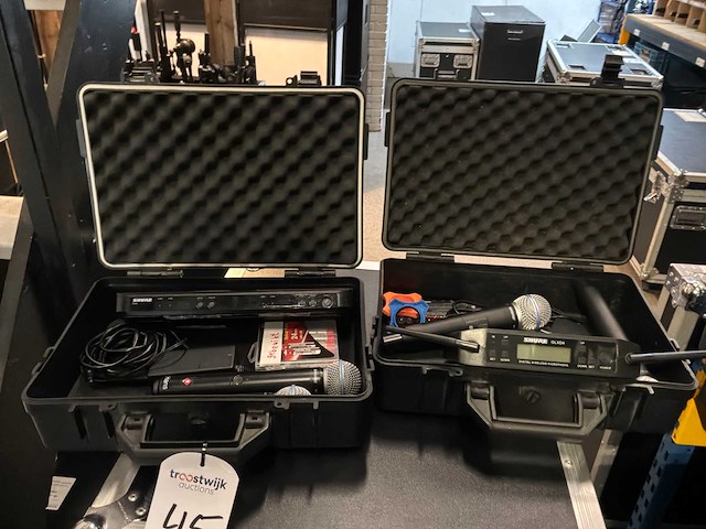 Shure blx88 / glxd4 microfoon (4x) - afbeelding 1 van  5