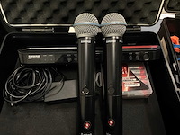Shure blx88 / glxd4 microfoon (4x) - afbeelding 3 van  5