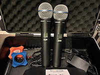 Shure blx88 / glxd4 microfoon (4x) - afbeelding 5 van  5