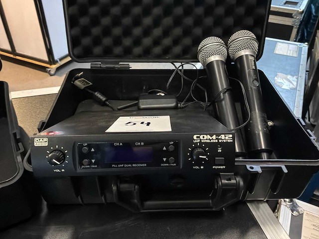 Shure / dap slx4 / com-42 microfoon (4x) - afbeelding 5 van  6