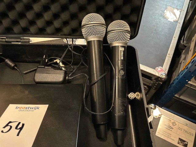 Shure / dap slx4 / com-42 microfoon (4x) - afbeelding 6 van  6