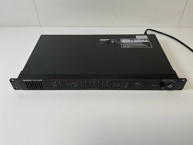 Shure (mxwani8), 8 channel audio network interface - afbeelding 2 van  6
