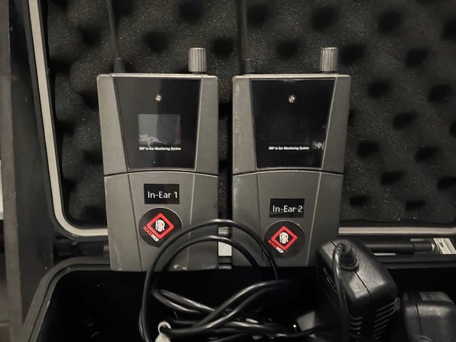 Shure/ powerdynamics qlxd4 / pd800 microfoon - afbeelding 5 van  5